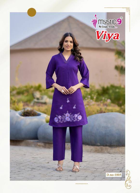 Mystic9 viya vol 1 coord set Fancy kurti wholesalers in Delhi